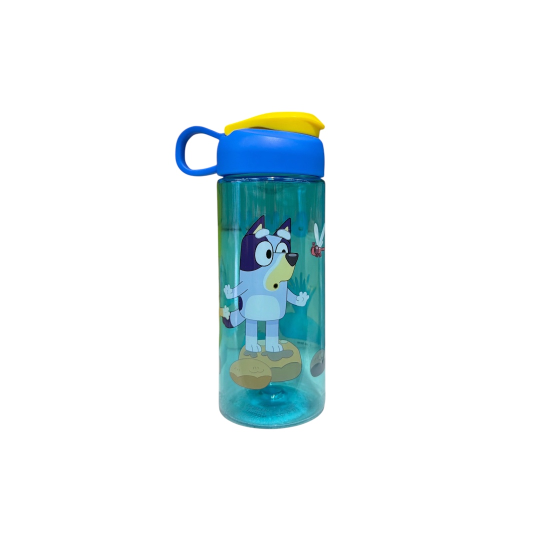 Botella plastica bluey y bingo pequeña