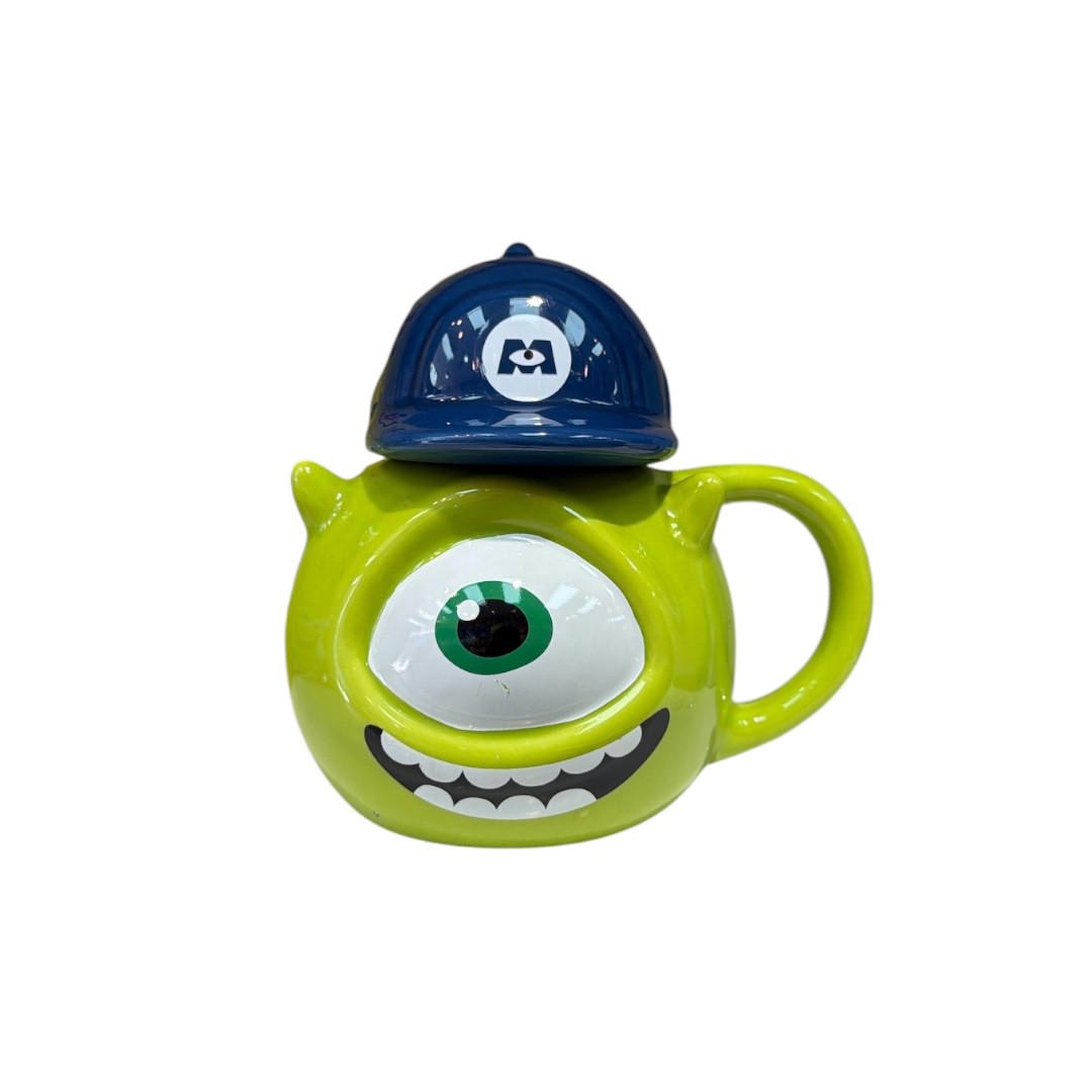 Taza mike wazowski tapa gorra