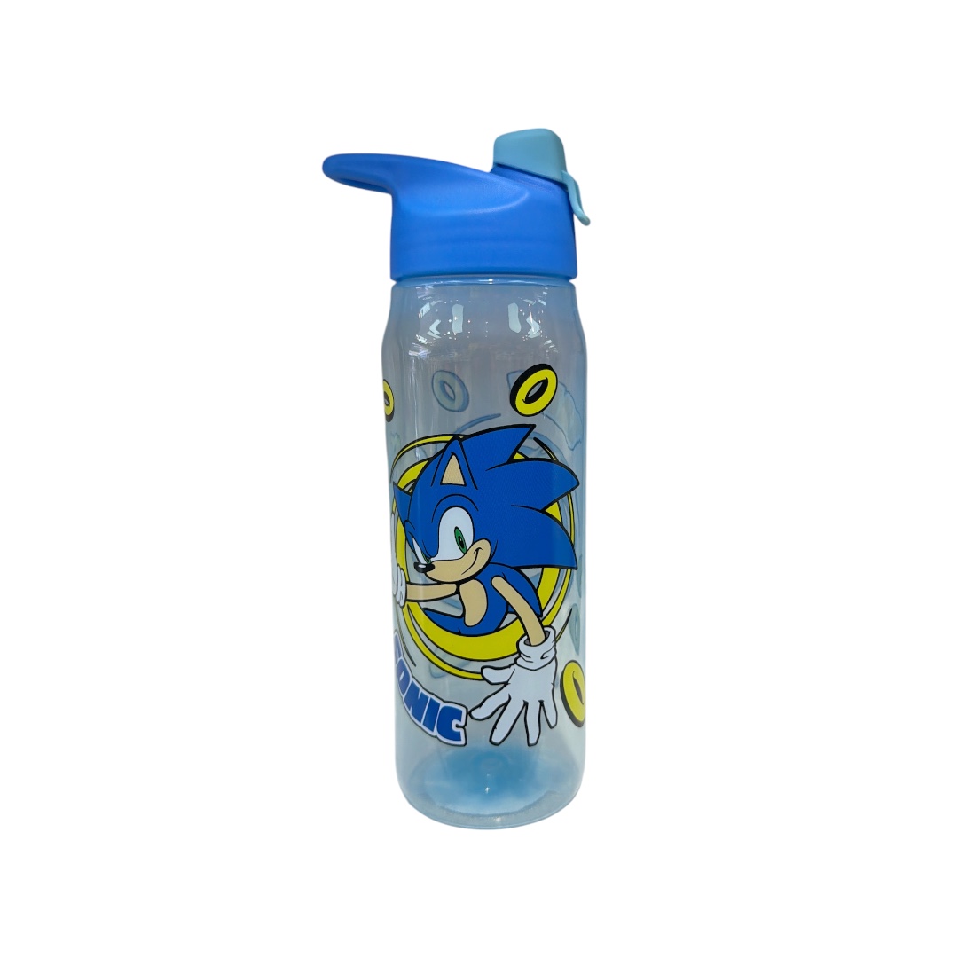 Botella plastica pequeña sonic y tails