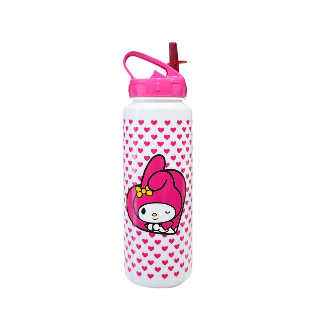 Botella plastica my melody corazonsitos
