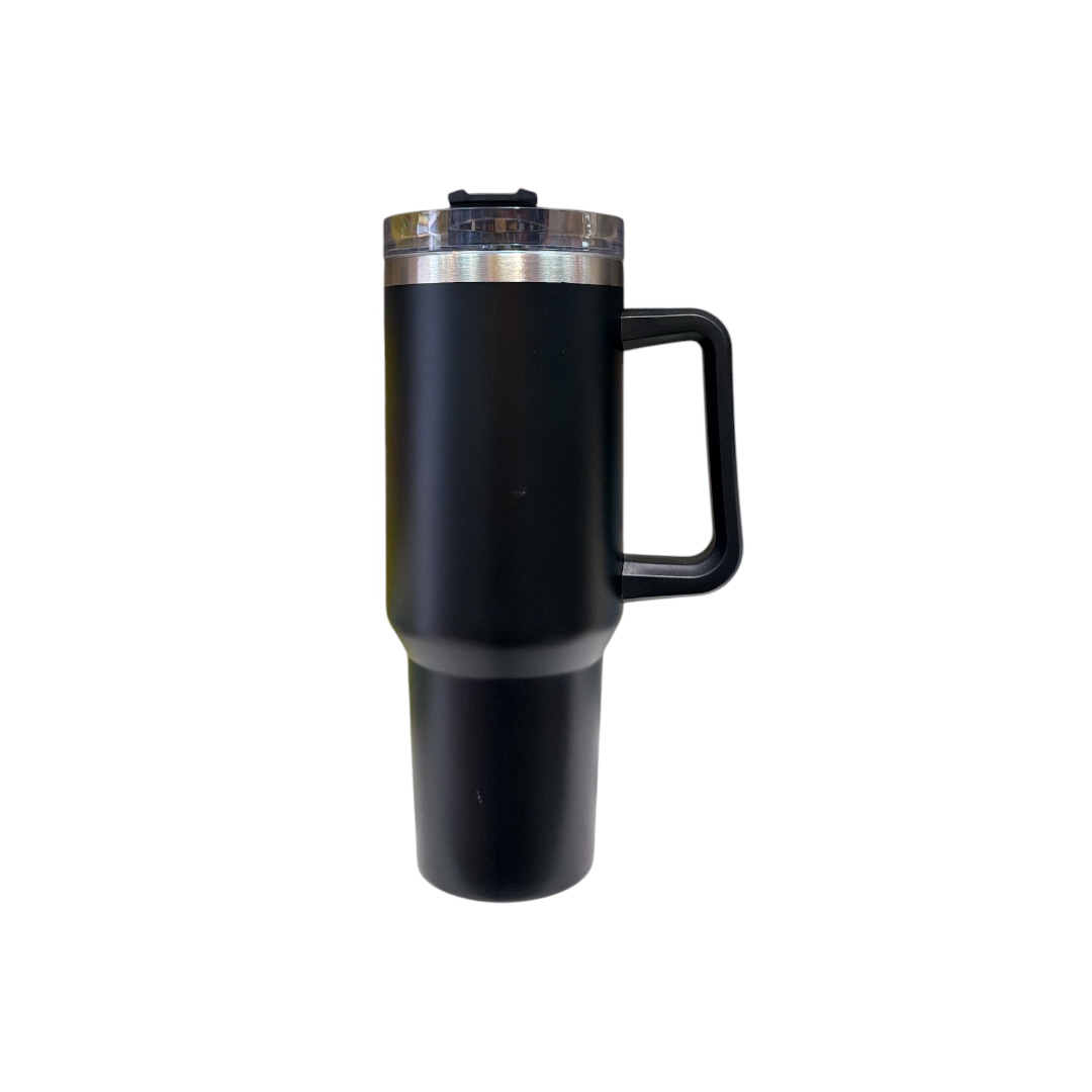 Vaso termico alto tapa transparente