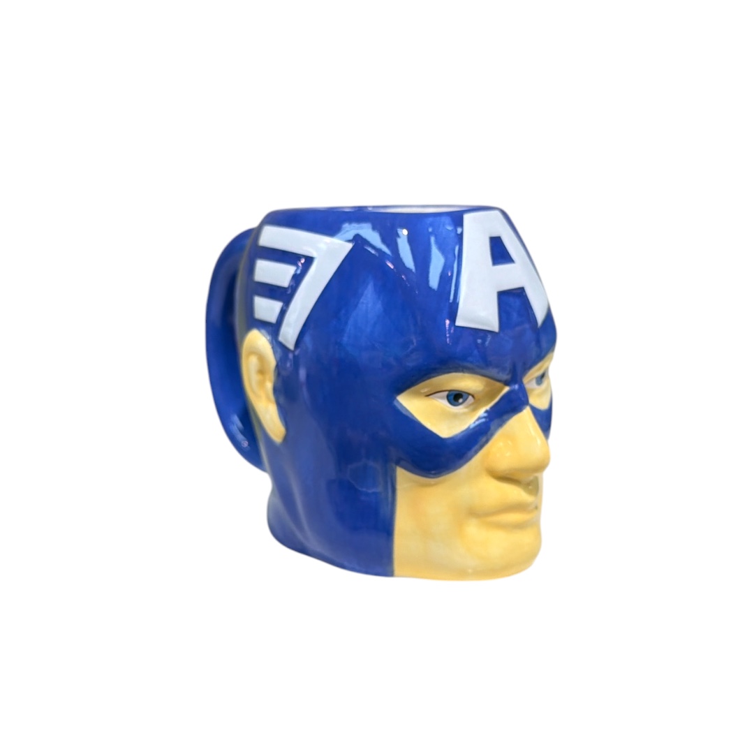 Taza capitan america moldeada