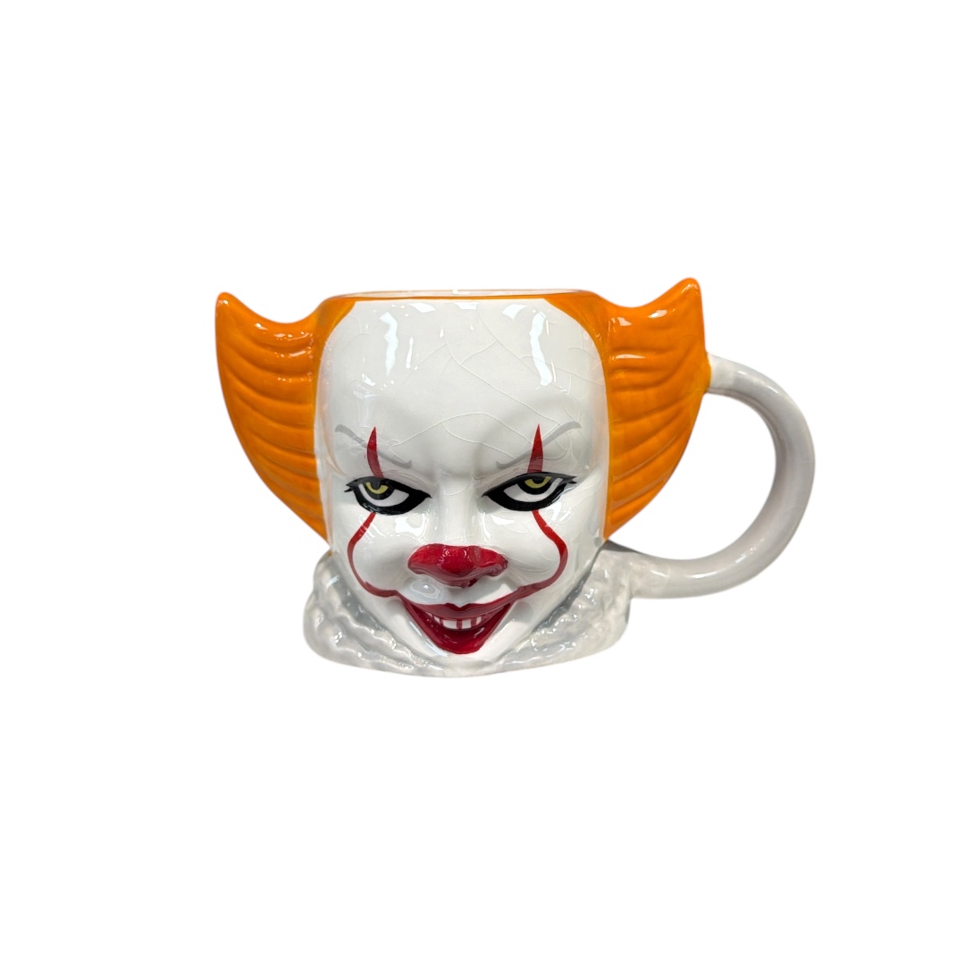 Taza cara payaso it original moldeada