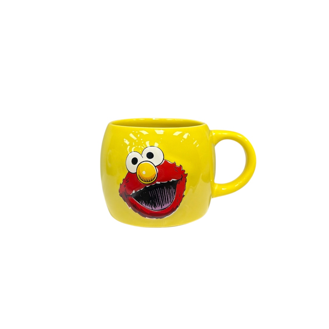 Taza elmo amarilla con mensaje
