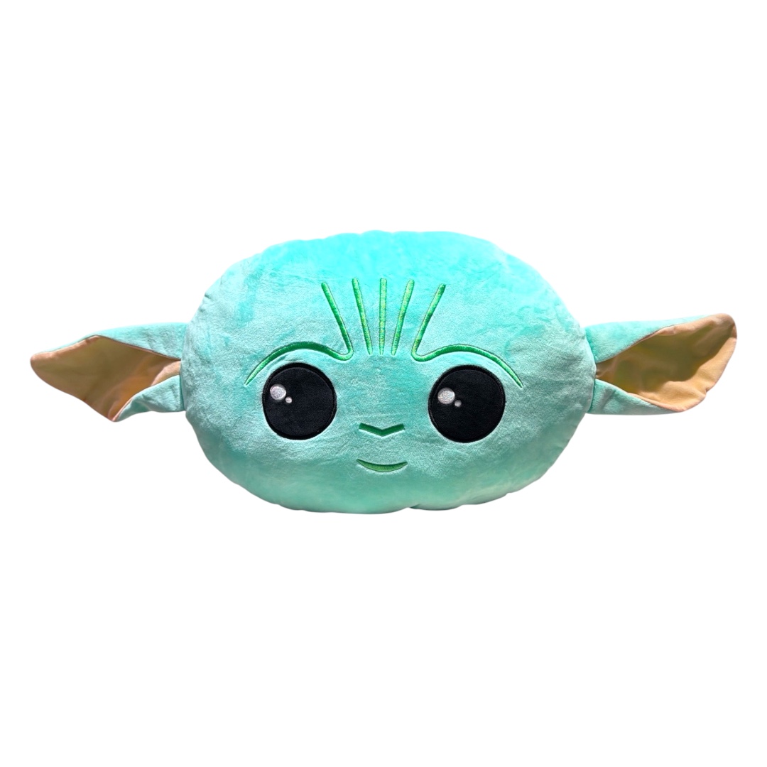 Almohada cara baby yoda grande