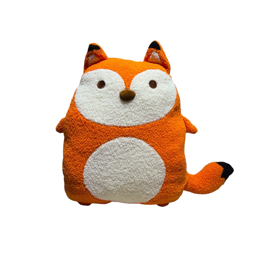 Almohada algodonada zorro