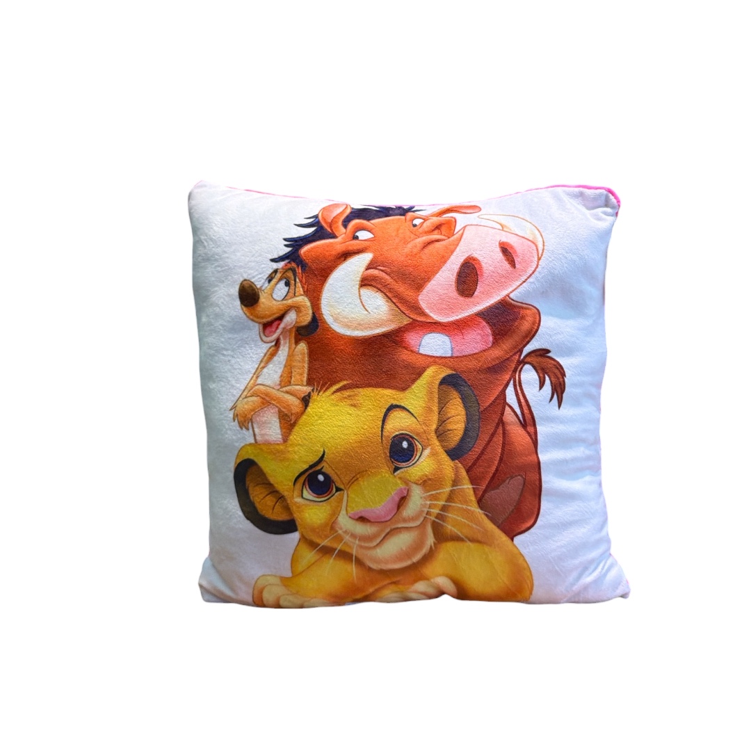 Almohada 40x40 rey leon