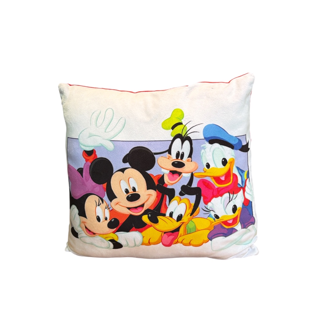 Almohada cuadrada personajes mickey mause