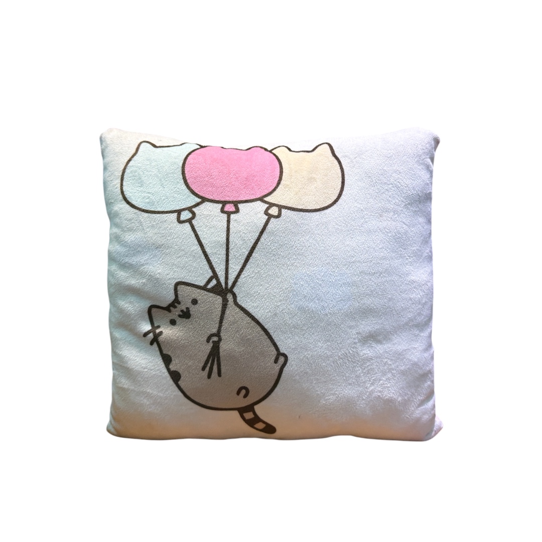 Almohada cuadrada pusheen